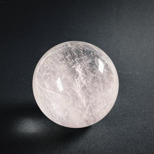 Lemurian quartz sphere.