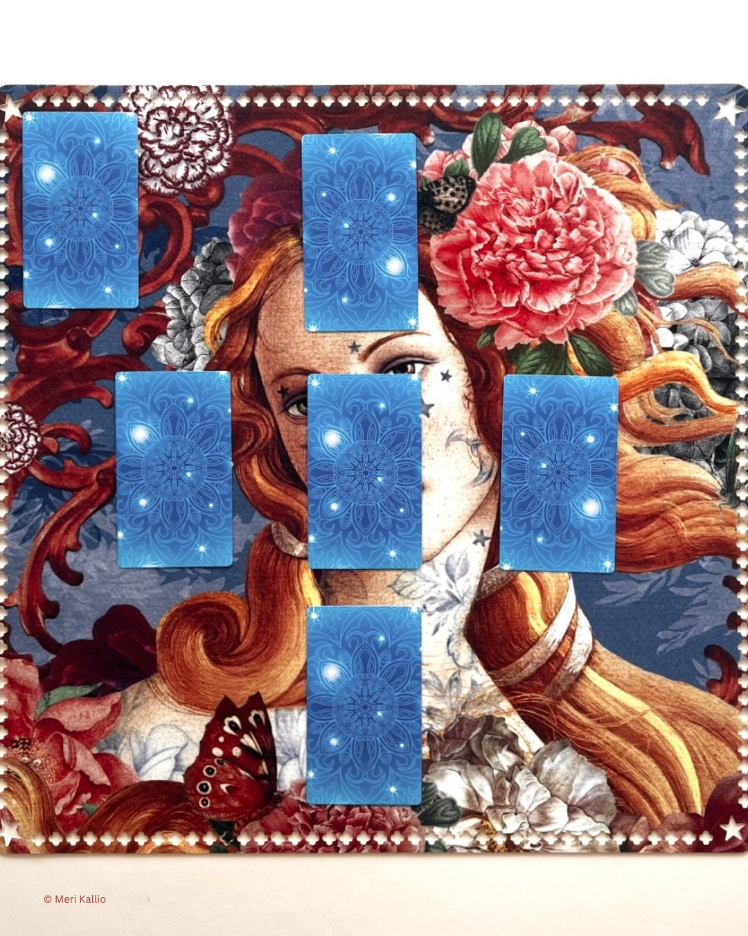 Golden Dawn -perinteen inspiroima kevätpäiväntasauksen tarotpöytä