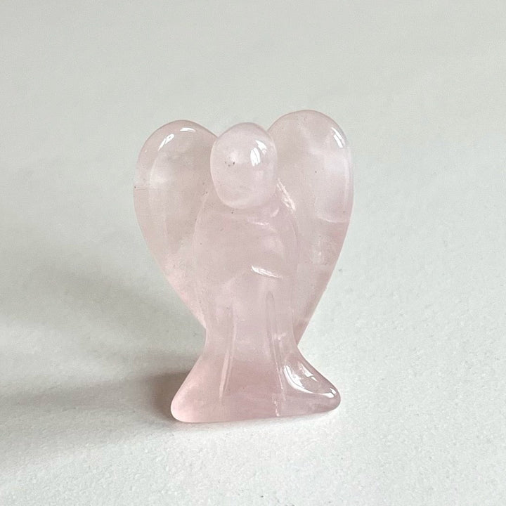 Stone angel - rose quartz