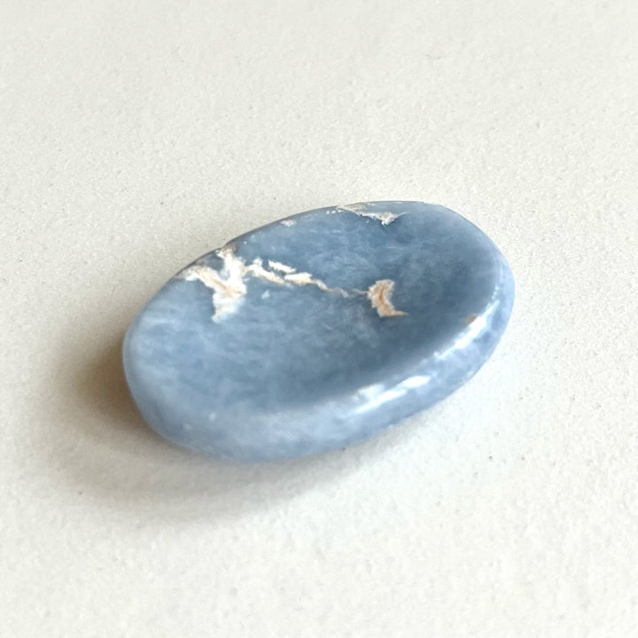 Angelite - worry stone