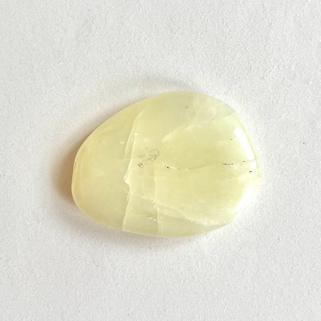 Bowenite palm stone (A grade) - dream stone