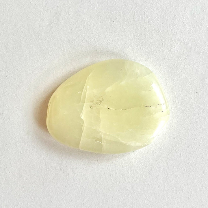Bowenite palm stone (A grade) - dream stone