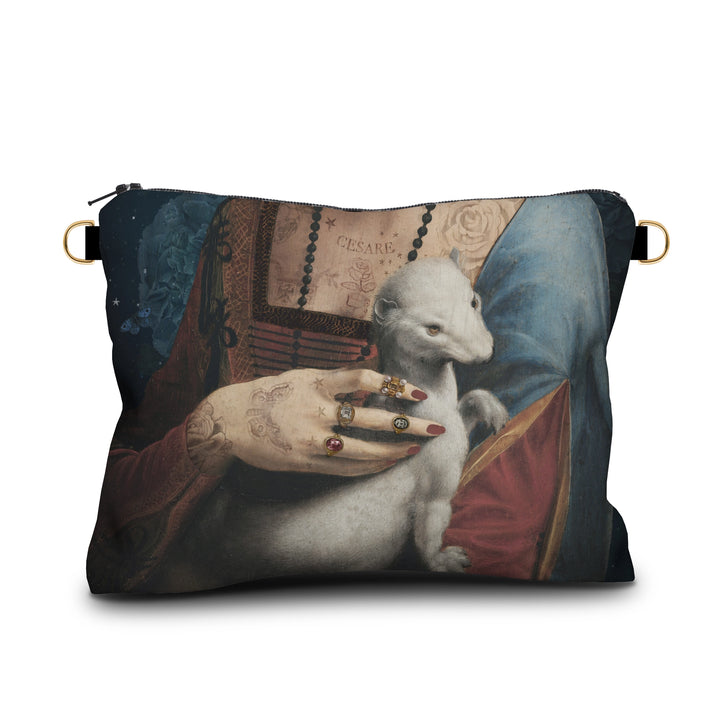 Cecilia -samettilaukku