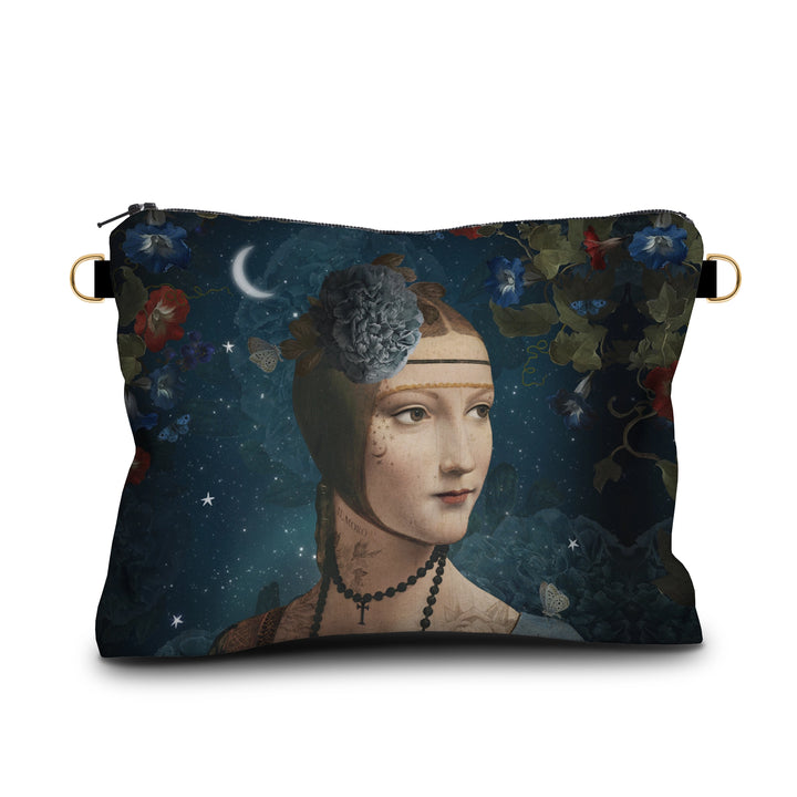 Cecilia -samettilaukku