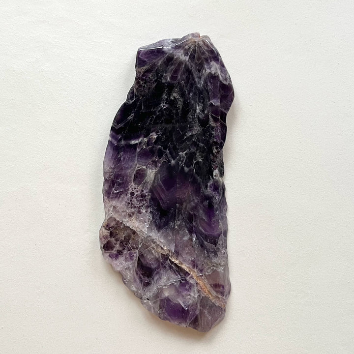 Chevron Amethyst Plate