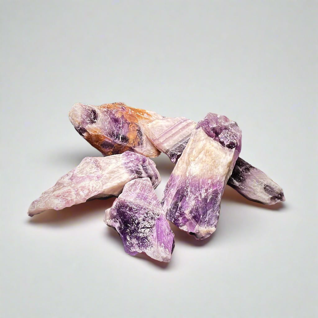 Chevron Amethyst - raw crystal