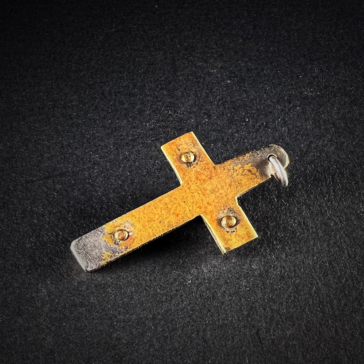 Bronze amulet - Cross