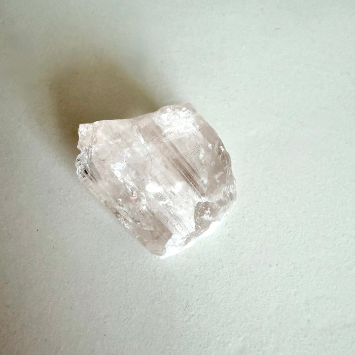 Danburite raw stone - bright and beautiful.