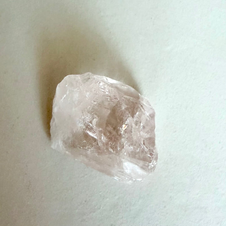 Danburite raw stone - bright and beautiful.