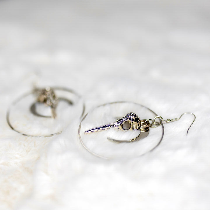 Metalliseoskorvakorut, täydellinen lahja mystiikan ystävälle - Alloy earrings, the perfect gift for a lover of mysticism