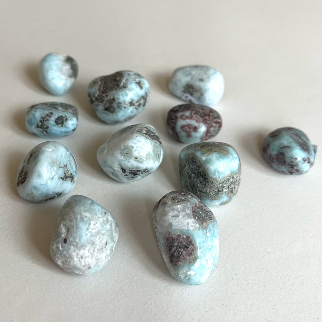 Larimar - tumbled, opener of spiritual dimensions