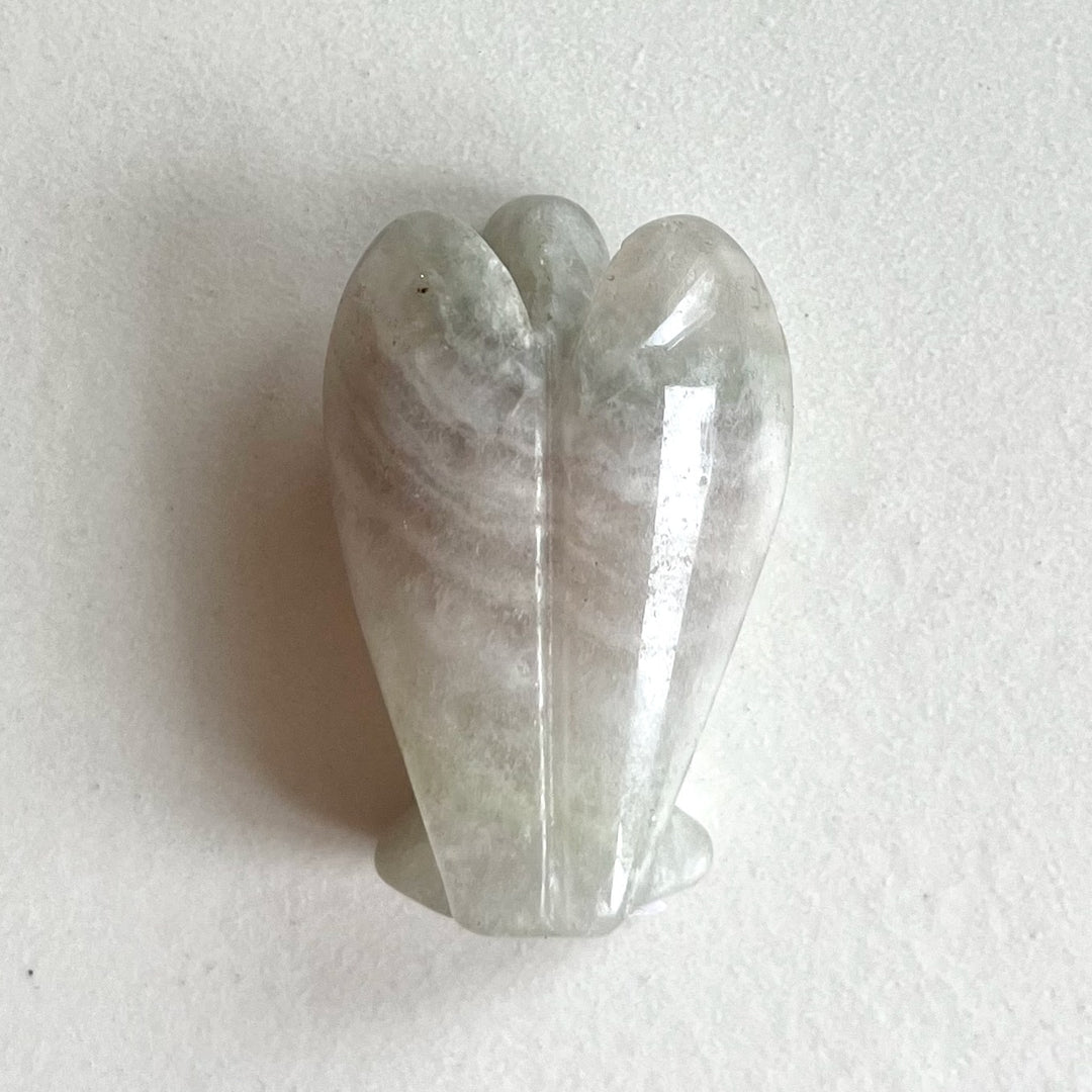 Stone angel - rose quartz