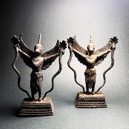 Statues of Garuda goddesses- bronze