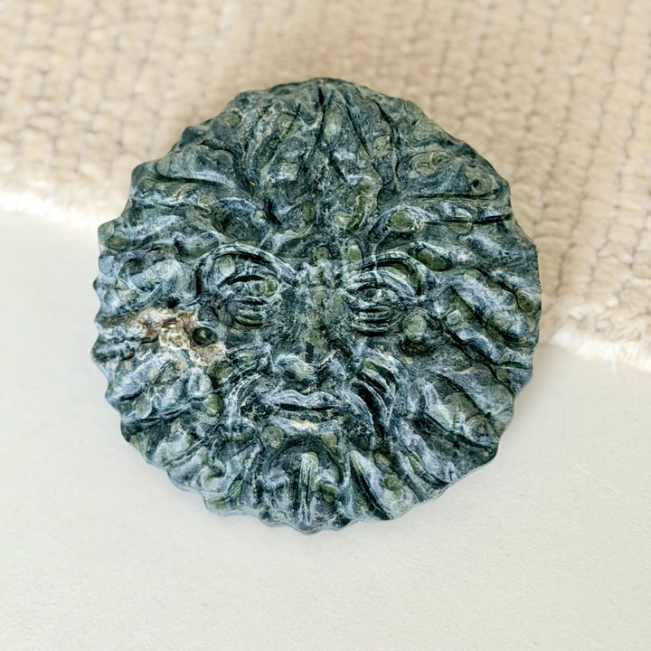 Green Man L - kambaba jaspis