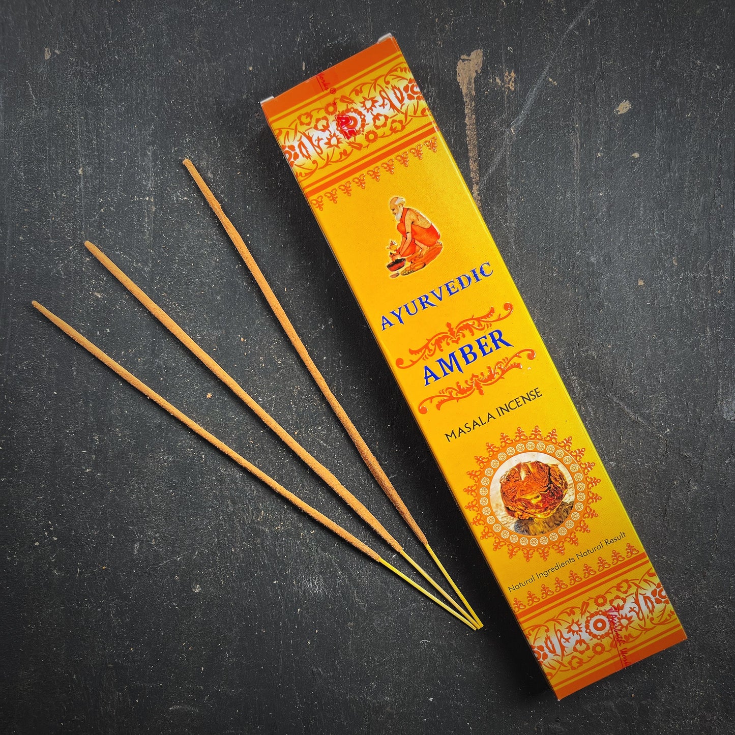 Incense, Ayurvedic masala - Amber