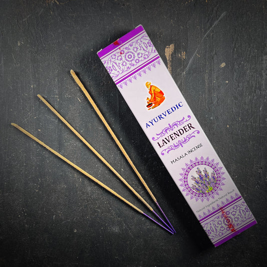 Incense, Ayurvedic masala - Lavender