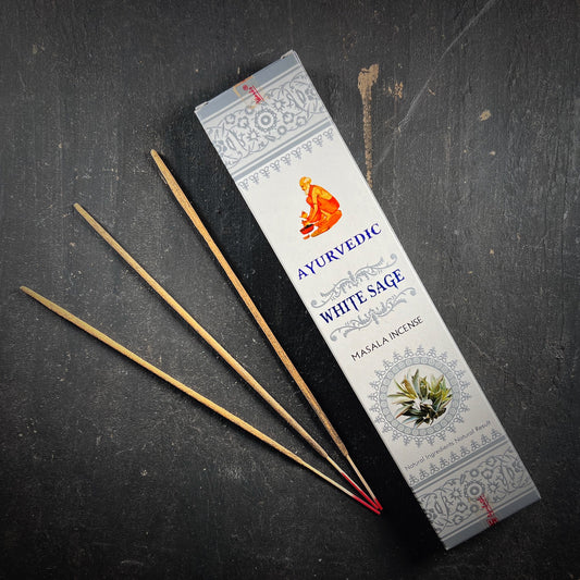 Incense, Ayurvedic masala - White Sage
