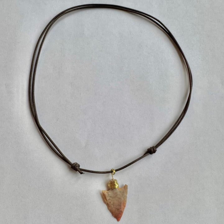 Necklace - arrowhead from the Stone Age