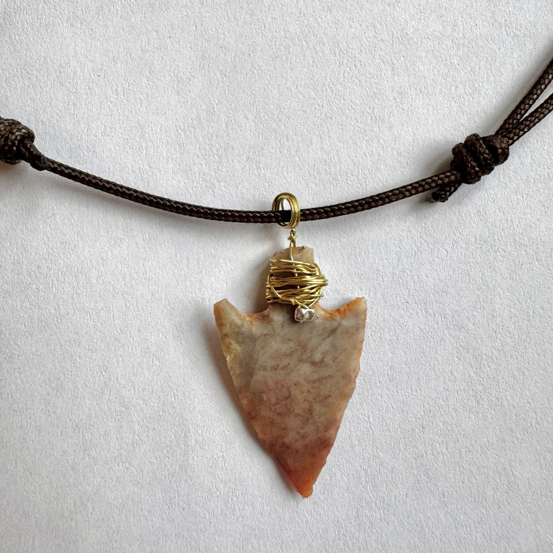 Necklace - arrowhead from the Stone Age