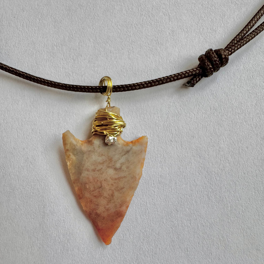 Necklace - arrowhead from the Stone Age