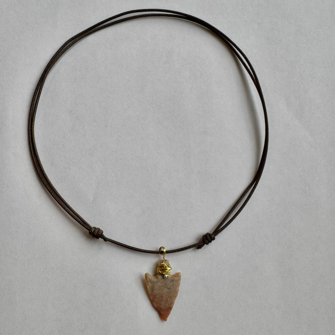 Necklace - arrowhead from the Stone Age