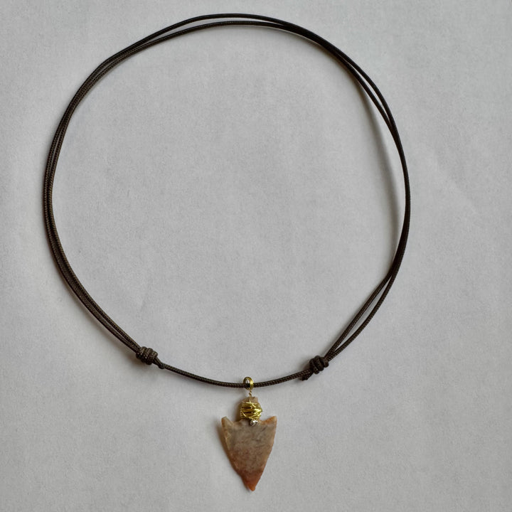 Necklace - arrowhead from the Stone Age
