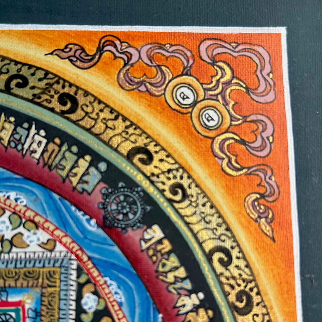 Painting - Kalachakra Mandala