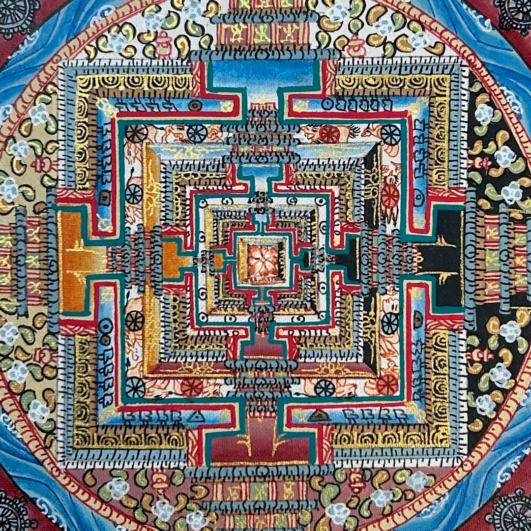 Painting - Kalachakra Mandala