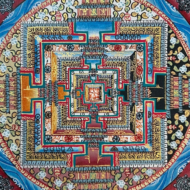 Painting - Kalachakra Mandala