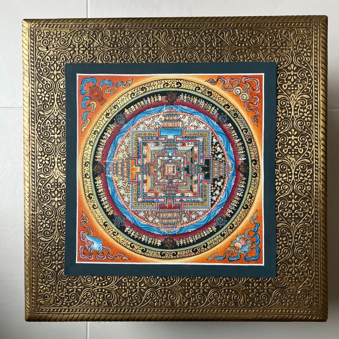 Painting - Kalachakra Mandala