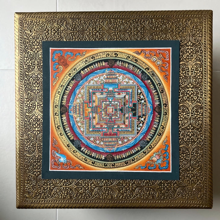 Painting - Kalachakra Mandala