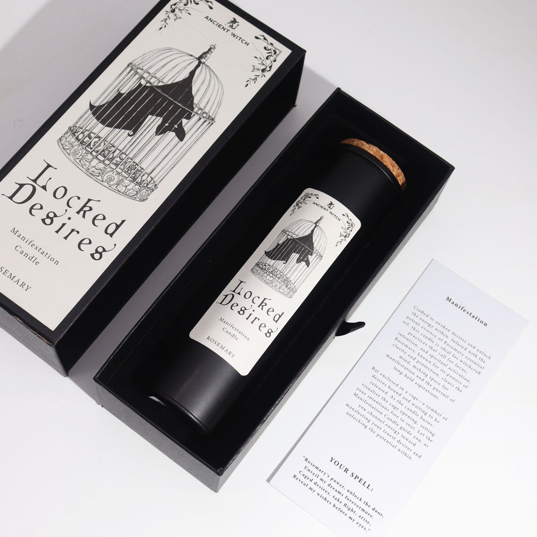 Locked Desires scented candle, Manifestation