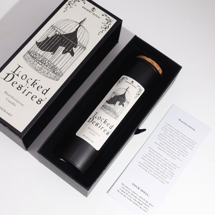 Locked Desires scented candle, Manifestation