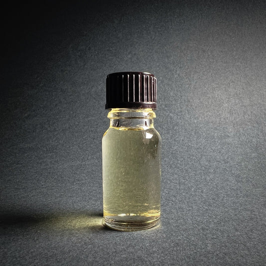 Patchouli etheric oil in glass bottle, 10ml.