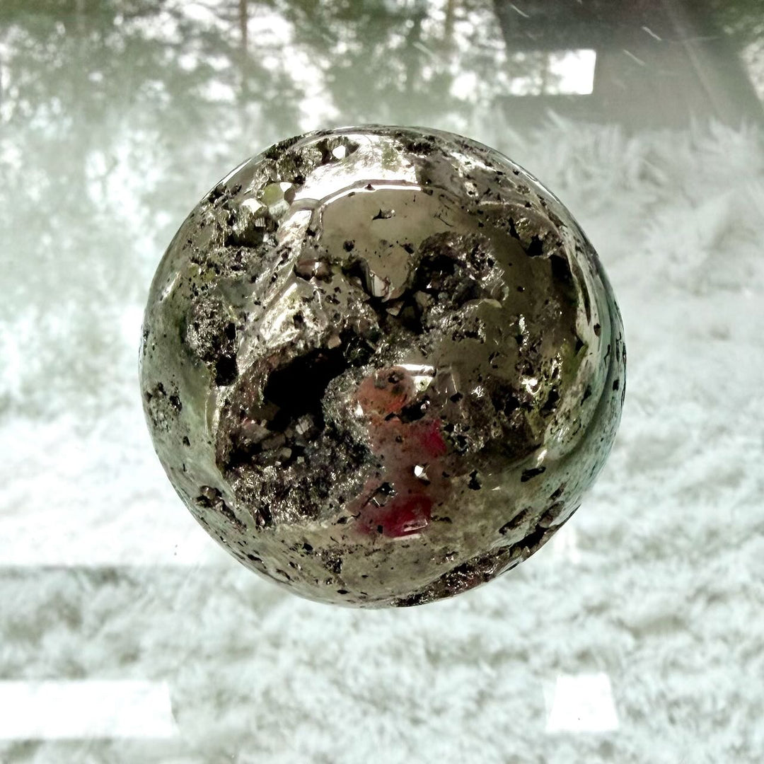 Pyrite Sphere – Stone of Prosperity