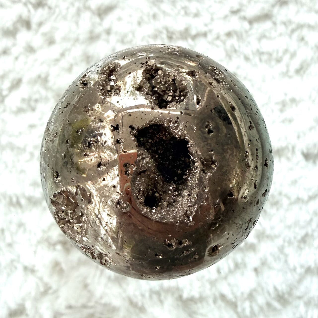 Pyrite Sphere – Stone of Prosperity