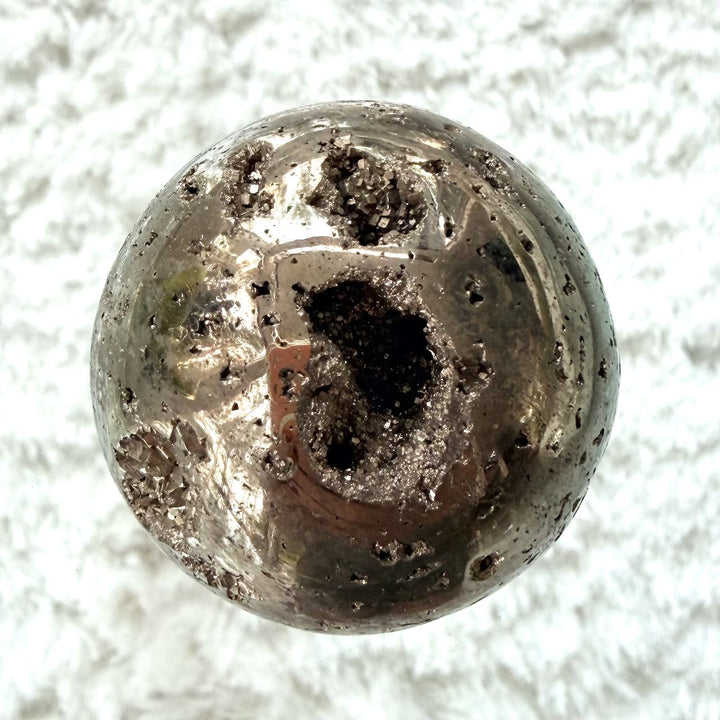Pyrite Sphere – Stone of Prosperity