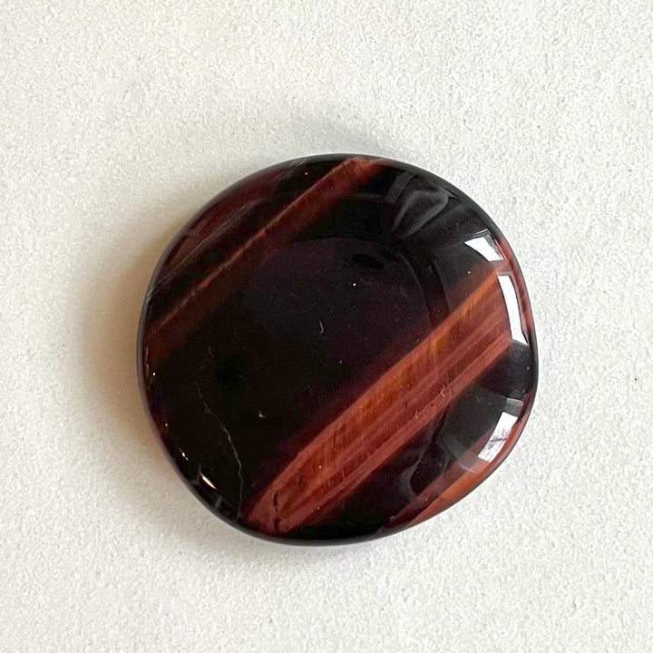 Red tiger's eye - palm stone (AA grade)