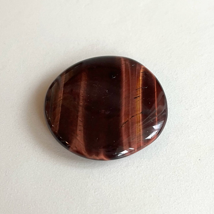 Red tiger's eye - palm stone (AA grade)