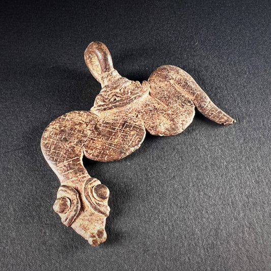 Bronze amulet - Snake