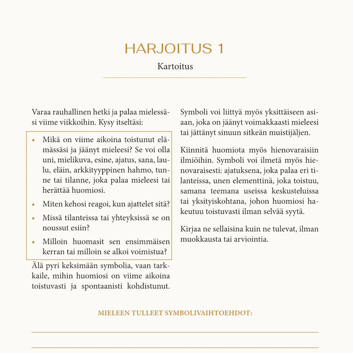 Working with a Symbol – A Workbook for a Seven-Day Journey (PDF)