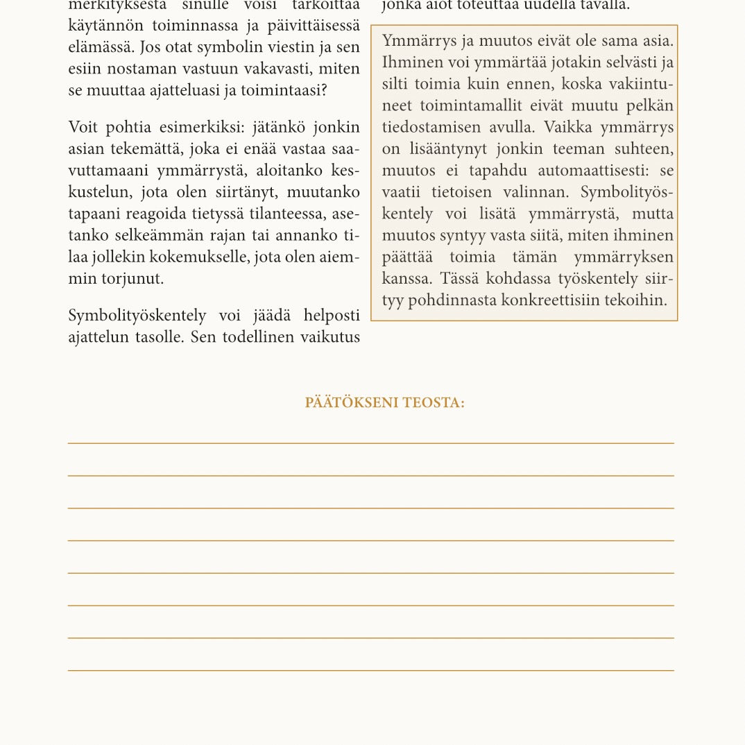 Working with a Symbol – A Workbook for a Seven-Day Journey (PDF)
