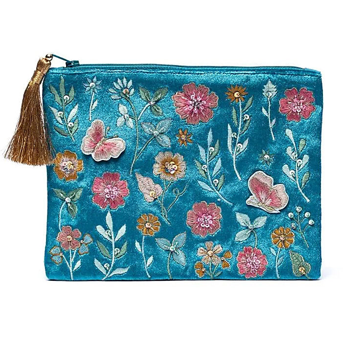 Samettipussukka - Kukat ja perhoset