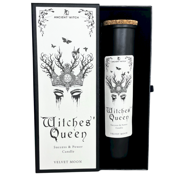 Witches Queen scented candle, Success & Power