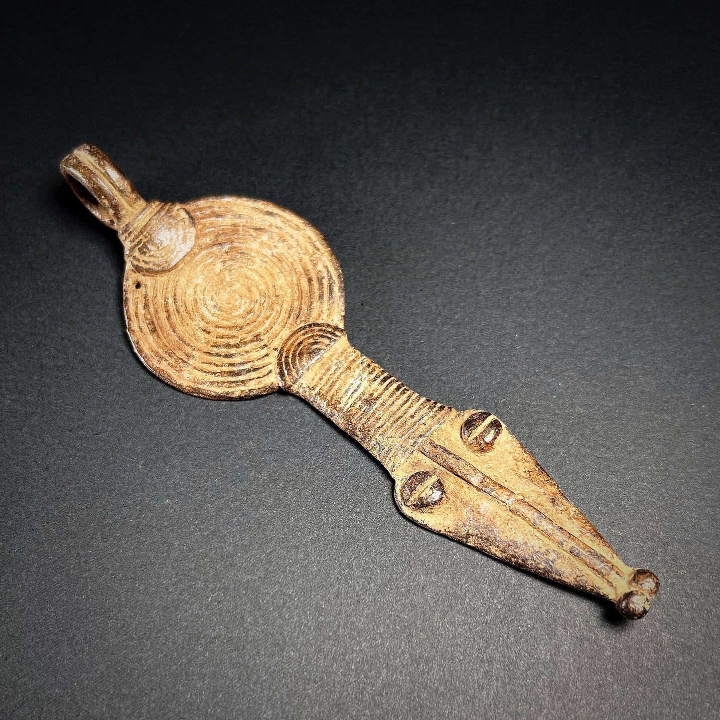 Bronze amulet - Snake